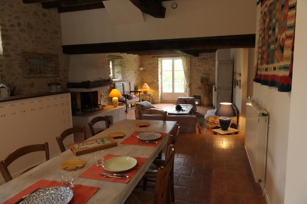 Bed and Breakfast La Ferme Dague Lasseube Екстер'єр фото